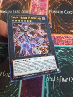 Yugioh Ebon High Magician CT13-EN004 Ultra Rare Limited Near Mint - Image 2
