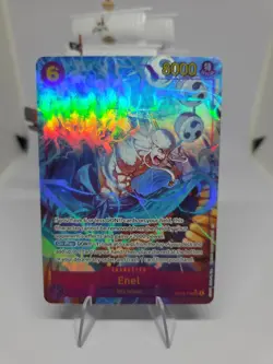 One Piece Enel OP15-118 SEC Parallel Alt Art Adventure on Kami's Island NM ENG - Image 1