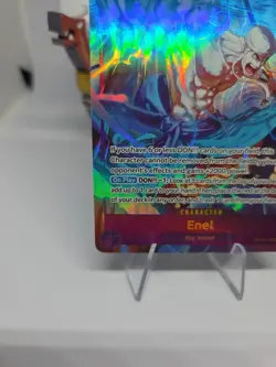 One Piece Enel OP15-118 SEC Parallel Alt Art Adventure on Kami's Island NM ENG - Image 5