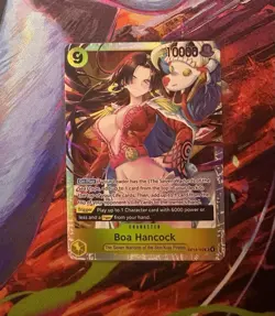 Boa Hancock OP14-112 Super Rare The Azure Sea’s Seven One Piece English NM - Image 1