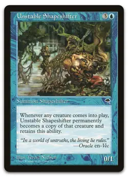 Unstable Shapeshifter #100 (LP) Tempest TMP Magic MTG - Image 1