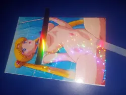 Waifu Sailor Moon Holo Card - Image 1