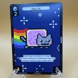 Vibes TCG Nyan Cat - NON-FOIL - Legend of the Lils Card # 151 2025 - Image 1