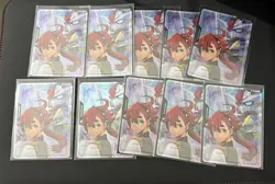 Gundam Card Resource Suletta Mercury & Aerial RP-009 P V Jump Promo Set of 10 - Image 1