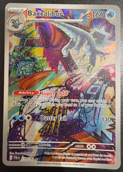 Pokemon TCG Card Baxcalibur 210/193 S&V Paldea Evolved Illustration Rare NM/LP - Image 1