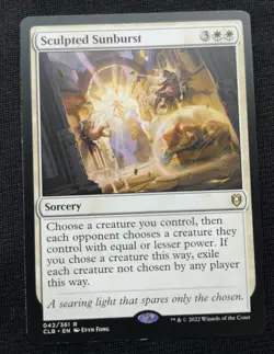 Sculpted Sunburst - CLB - NM Unplayed - EN - 042 - Image 1