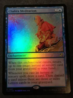 Chakra Meditation - Foil - TLE - MTG - EN - NM - 0091 - Image 1