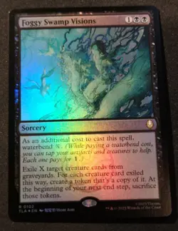 Foggy Swamp Visions - Foil - TLA - MTG - EN - NM - 0102 - Image 1