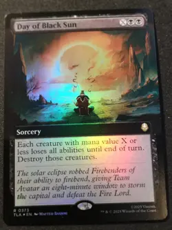 Day Of Black Sun - Foil - Extended Art - TLA - MTG - EN - NM - 0373 - Image 1
