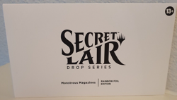MTG Secret Lair ~ Monstrous Magazines ~ Rainbow FOIL ~ Sealed in Hand! - Image 1