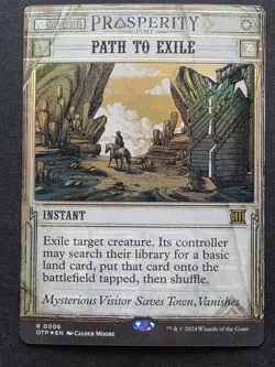 Path to Exile Outlaws of Thunder Junction: Breaking News Foil - Image 1