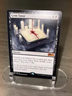 2020 MTG Magic the Gathering M21 Core Set 2021 #103 Grim Tutor NM (B) - Image 1