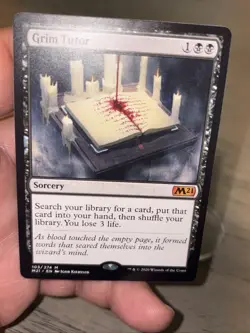 2020 MTG Magic the Gathering M21 Core Set 2021 #103 Grim Tutor NM (B) - Image 5