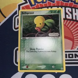 Bellsprout 49/92 EX Legend Maker Reverse Holo Pokemon Card 2006 - Image 2