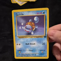 Squirtle 68/82 Common Team Rocket Pokemon Card LP - Image 1