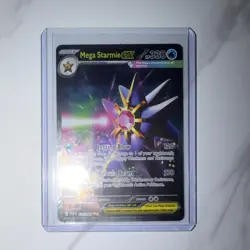 Mega Starmie EX Pokemon TCG POR 176/088 Foil Card 330 HP 120/210 Attack - Image 1