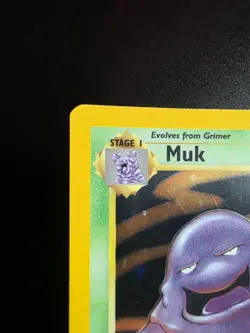 Pokemon TCG Muk 13/62 Fossil Unlimited Near Mint - Image 4
