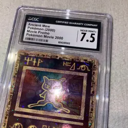 Ancient Mew Holo Promo Pokemon TCG Card Miscellaneous Products CGC 7.5 - Image 4