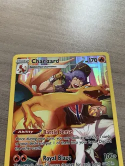 Pokemon Card Charizard Ultra Rare SWSH11: Lost Origin Trainer Gallery TG03/TG30 - Image 5