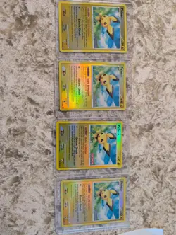 Pokemon Pichu 2008 Stormfront Reverse Holo Platinum Stamp Mint Condition - Image 2