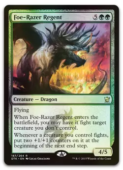 Foe-Razer Regent #187 (Foil) (NM) Dragons of Tarkir DTK Magic MTG - Image 1
