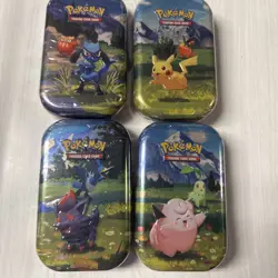 2026 Pokemon TCG Mini Tin Set of 4 Ascended Heroes New Sealed - Image 1