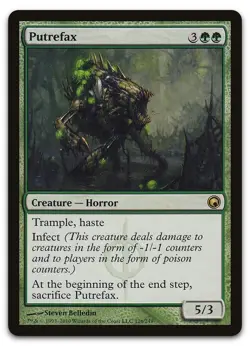 Putrefax #126 (LP) Scars of Mirrodin SOM Magic MTG - Image 1