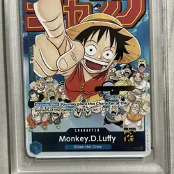 2024 One Piece MONKEY.D.LUFFY CS Event Pack Gem Mint PSA 10 - Image 4
