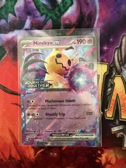 Mimikyu ex (Journey Together Stamped) Holo Double Rare Miscellaneous Cards & Pro - Image 1