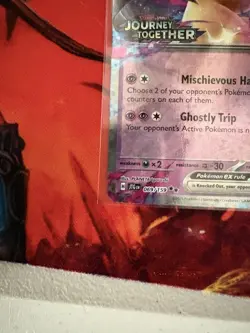 Mimikyu ex (Journey Together Stamped) Holo Double Rare Miscellaneous Cards & Pro - Image 3
