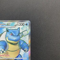 Pokemon Card | Blastoise Ex 184/165 Full Art Scarlet & Violet 151 English - Image 4