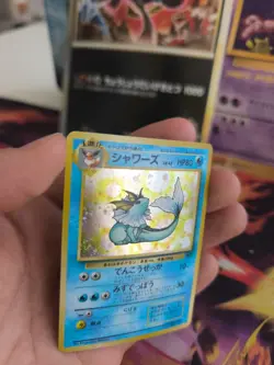Pokemon Karte Card Aquana Vaporeon Jungle Dschun Holo Wotc japanese Exc-NM Swirl - Image 2