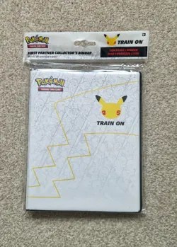 Celebrations 25th Anniversary JUMBO Card Binder + Pikachu Oversized Card NEW - Image 1