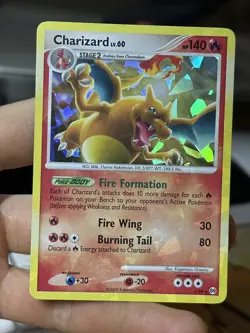 HOLOBLEED Charizard 1/99 Arceus 2009 Cracked Ice Holo Pokemon Card TCG - Image 3