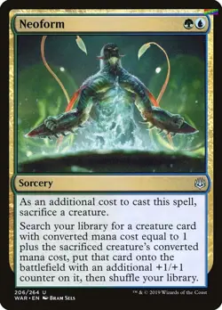 Neoform [WAR - 206] - LP [Foil] TCG MTG - Image 1