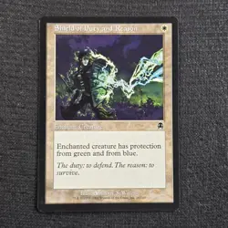 Magic: The Gathering Apocalypse Shield of Duty and Reason Common 16 LP - Image 1