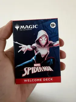 SDCC 2025 Magic The Gathering Marvel Spider-Man RED Welcome Deck - Image 1