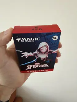 SDCC 2025 Magic The Gathering Marvel Spider-Man RED Welcome Deck - Image 2