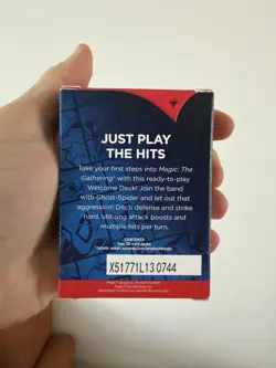 SDCC 2025 Magic The Gathering Marvel Spider-Man RED Welcome Deck - Image 3