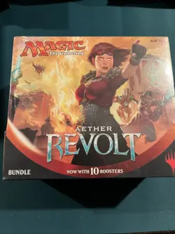 MTG Sealed Aether Revolt Bundle 10x Booster Packs NEW In Shrink 630509416042 - Image 1