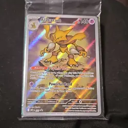 Pokemon Alakazam 009 Me: Mega Evolution Promo Holo Card 140 HP Psychic Draw 2025 - Image 1