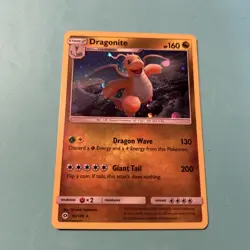 Dragonite 96/149 2017 Pokemon Sun and Moon Holo LP/MP - Image 1