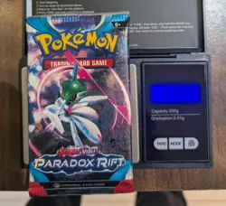 Paradox Rift Booster Pack - Heavy 22.77g - Sealed - Pokemon TCG Scarlet & Violet - Image 1