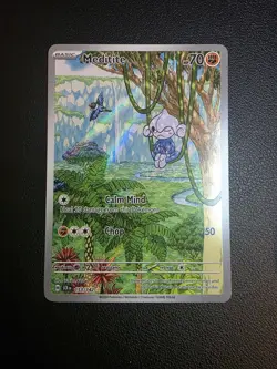 Pokemon TCG Meditite 153/142 Illustration Rare IR Sv07: Stellar Crown NM - Image 1