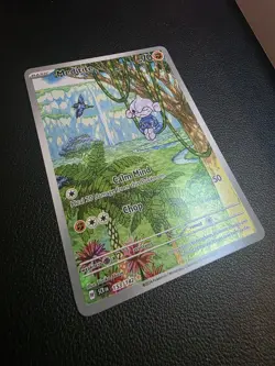 Pokemon TCG Meditite 153/142 Illustration Rare IR Sv07: Stellar Crown NM - Image 2