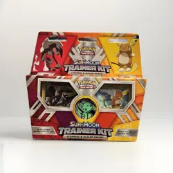 Pokemon TCG Sun Moon Trainer Kit Lycanroc Alolan Raichu New Sealed 2017 - Image 2