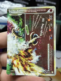#2 Ho-Oh Legend 111/123 112/123 HeartGold SoulSilver 2010 Top & Bottom Pokemon - Image 3