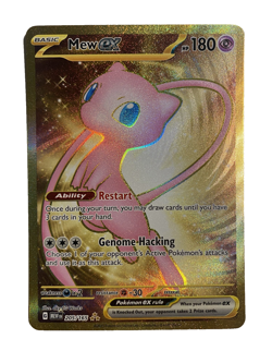 151 Mew ex 205/165 Scarlet & Violet Hyper Rare Pristine Raw Holo Pokemon tcg - Image 1