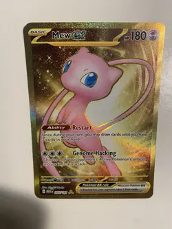 151 Mew ex 205/165 Scarlet & Violet Hyper Rare Pristine Raw Holo Pokemon tcg - Image 4