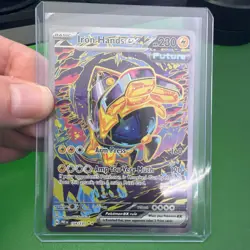 Pokemon Prismatic Evolutions - 154/131 Iron Hands ex - SIR - NM/M - Image 1